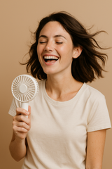 Breezito Mini – Le Ventilo Stylé Qui Te Suit Partout